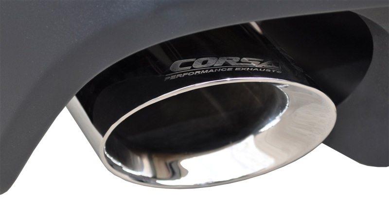 Ford Mustang Performance Exhaust - Rear - CORSA Performance - Axle-Back Sport - Polished - `11-`12